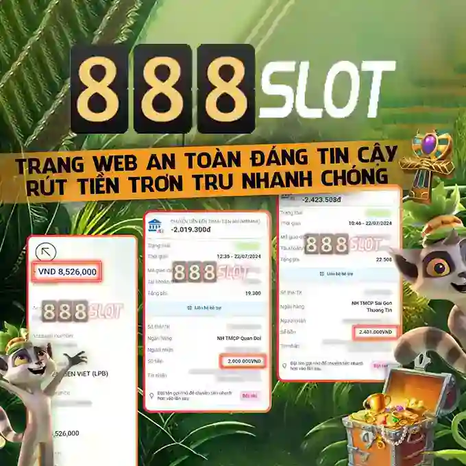 888slot - Sòng bạc slot trực tuyến đáng tin cậy