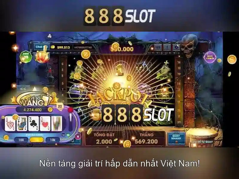 888Slot: Nền tảng slot trực tuyến uy tín và giải trí