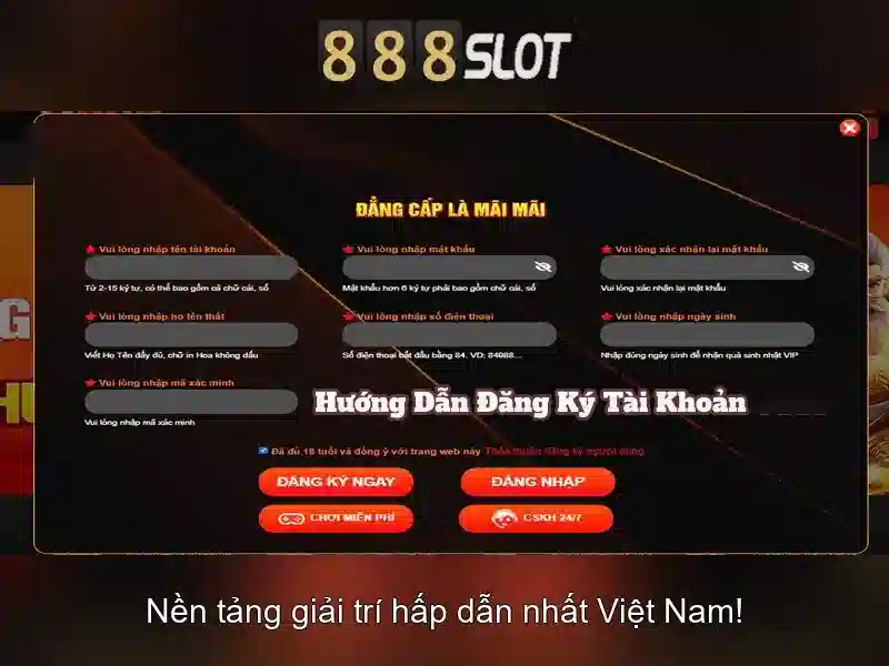 888slot: Trải nghiệm slot trực tuyến đáng tin cậy