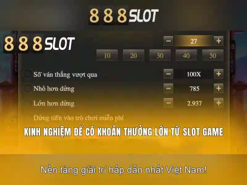 888slot: Nền tảng slot trực tuyến uy tín