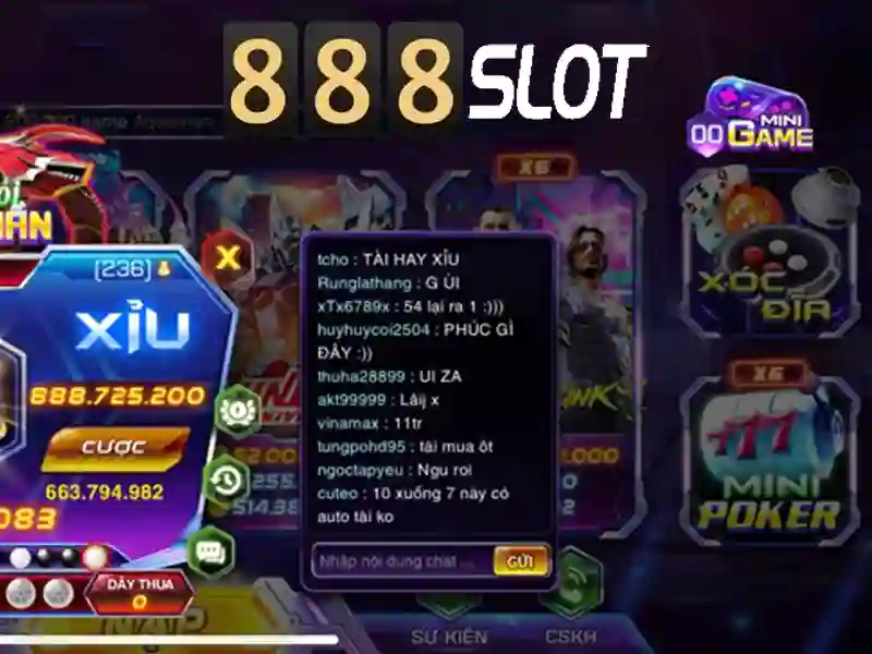 888slot - Đánh bại vận may với các trò chơi xèng hiện đại